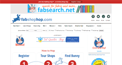 Desktop Screenshot of fabshophop.com